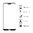 Full Coverage Tempered Glass Screen Protector for Huawei Nova 3e - Black